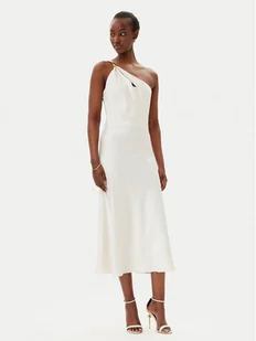 Imperial Sukienka koktajlowa ADOJJBA Biały Regular Fit - Sukienki - miniaturka - grafika 1