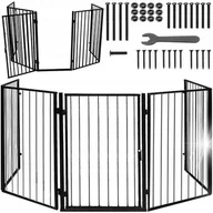 Zabezpieczenia dla dzieci - BRAMKA DO KOMINKA zabezpieczenie przed przypadkowym otwarciem 304/74,5cm - miniaturka - grafika 1