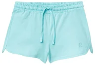 Spodenki damskie - United Colors of Benetton Szorty dla dziewczynek i dziewcząt, Turkusowy 18t, 18 mesi - miniaturka - grafika 1