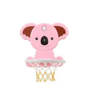 Składana Koszykówka Dla Dzieci Ścienna Miś Koala Różowa - Zabawki i gry sportowe - miniaturka - grafika 1