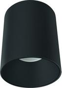 Lampy sufitowe - Nowodvorski LAMPA sufitowa EYE TONE 8930 minimalistyczna OPRAWA metalowa tuba downlight czarna 8930 - miniaturka - grafika 1