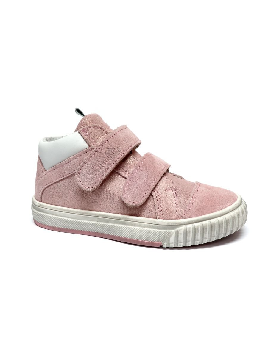 Dziewczęce sneakersy z wysoką cholewką różowe Renbut r.34