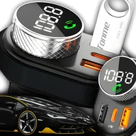Transmitery FM - Transmiter Samochodowy BLUETOOTH FM MP3 Szybka Ładowarka USB QC 3.0 MOC 30W BC74 - miniaturka - grafika 1