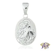 Wisiorki - Medalik srebrny Ag 925 ze Świętym Antonim M050 - miniaturka - grafika 1
