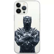 Etui i futerały do telefonów - Etui Marvel dedykowane do Samsung A11 / M11, wzór: Czarna Pantera 012 Etui częściowo przeźroczyste, oryginalne i oficjalnie licencjonowane - miniaturka - grafika 1