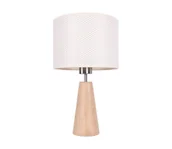 Lampy stojące - Spot-Light 7017403211528 - Lampa stołowa MERCEDES 1xE27/40W/230V dąb - miniaturka - grafika 1