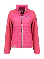 Kurtki i kamizelki sportowe damskie - Geographical Norway Kurtka funkcyjna "Tropper" w kolorze różowym - miniaturka - grafika 1