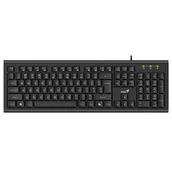 Klawiatury - Genius KB-113 COPILOT, klawiatura CZ/SK, klasyczna, przewodowa (USB), czarna - miniaturka - grafika 1