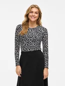 Koszulki i topy damskie - Vila Koszulka "Vilarine" w kolorze czarno-białym - miniaturka - grafika 1