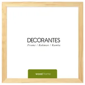 Ramki na zdjęcia - Surowa ramka drewniana RAW 30x30 cm - miniaturka - grafika 1