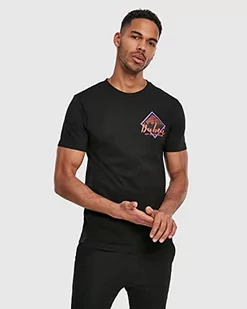 Mister Tee Męski T-shirt City Of The Future, czarny, XS - Koszulki męskie - miniaturka - grafika 1