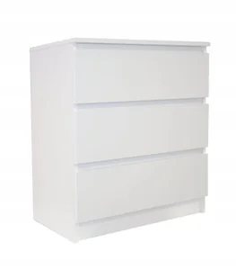 SZAFKA KOMODA COCO 60 cm 3 SZUFLADY BIAŁA - Komody - miniaturka - grafika 1