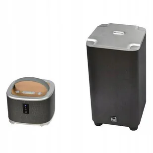 Głośnik przenośny Bluetooth WIifi Dual I-Two Mini 25W czarny/szary 2w1 - Głośniki przenośne - miniaturka - grafika 1