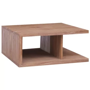 vidaXL vidaXL Stolik kawowy, 70 x 70 x 30 cm, lite drewno tekowe - Ławy i stoliki kawowe - miniaturka - grafika 1
