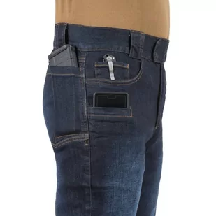 Helikon - Greyman Tactical Jeans - Denim Mid - Denim Blue - SP-GTJ-DD-31 - Odzież taktyczna i umundurowanie - miniaturka - grafika 4