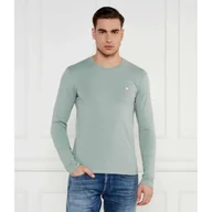Koszulki męskie - GUESS Longsleeve Extra slim fit - miniaturka - grafika 1