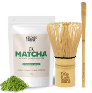 Herbata - Matcha Zestaw Startowy | Matcha Ceremonialna 30g + Chasen + Chashaku / Essence House - miniaturka - grafika 1
