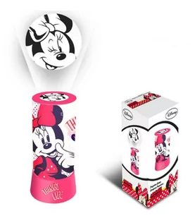 Kids Euroswan, Myszka Minnie, Projektor cylindryczny LED, 20x9,5 cm - Projektory dla dzieci - miniaturka - grafika 1