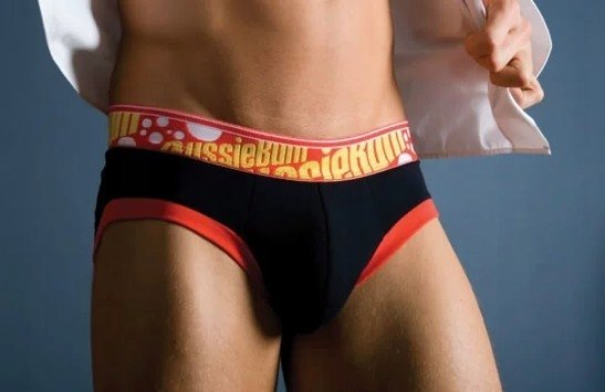 Męska bielizna, slipy marki AUSSIEBUM rozmiar L, nowe (2613)
