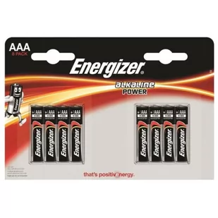 Energizer Bateria Alkaline Power, AAA, LR03, 1,5V, 8szt. EN-410662 - Baterie i akcesoria - miniaturka - grafika 2