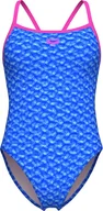 Stroje kąpielowe - Damski Strój kąpielowy WOMEN'S ARENA MONOGRAM SWIMSUIT CHALLENG - miniaturka - grafika 1