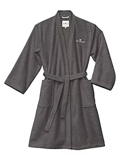 Szlafroki damskie - TOM TAILOR 100300/900/700 szlafrok typu kimono, ciemnoszary, x-large 100300/902/704 - grafika 1