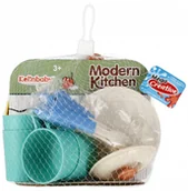 Zabawy w naśladowanie dorosłych - Zestaw kuchenny w siatce MEGA CREATIVE 511353 - miniaturka - grafika 1