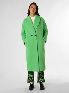Marc Cain Collections Płaszcz damski z dodatkiem moheru i alpaki Kobiety zielony jednolity, 36 - Płaszcze damskie - miniaturka - grafika 1