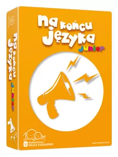 Nasza Księgarnia Na końcu języka JUNIOR - Gry planszowe - miniaturka - grafika 1