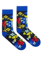 Skarpetki męskie - Kwietna łąka skarpetki unisex Kabak - miniaturka - grafika 1