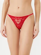 Majtki damskie - Guess Stringi O5RE29 KBGT0 Czerwony Regular Fit - miniaturka - grafika 1