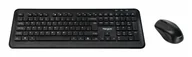 Zestawy myszka + klawiatura - Targus AKM610NO RF Wireless QWERTY Skandynawia Czarny - miniaturka - grafika 1