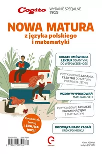 Cogito Wydanie Specjalne. Nowa matura z języka polskiego i matematyki - Czasopisma - miniaturka - grafika 1