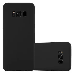 Pokrowiec Do Samsung Galaxy S8 Etui w CANDY CZARNY TPU Silikon Obudowa Case Cover Ochronny Plecki Cadorabo - Etui i futerały do telefonów - miniaturka - grafika 1