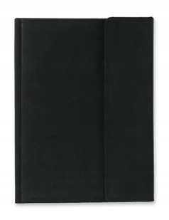 Notes książkowy zapinany A5 CZARNY FOGI (kratka linie kropki czysty) - Planery - miniaturka - grafika 1