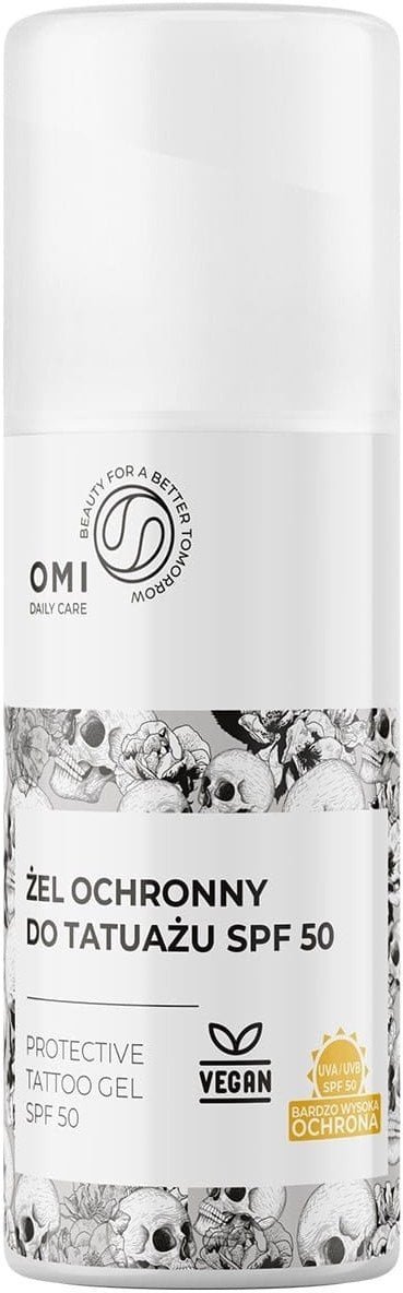 ALLVE OMI Krem-Żel do tatuażu SPF50