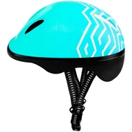 Kaski rowerowe - Kask rowerowy dziecięcy Spokey Strapy niebieski - miniaturka - grafika 1