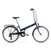 Rowery - Rower miejski ROMET JUBILAT ECO RDCITJUBEX24150724OA – Niebieski - miniaturka - grafika 1