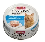 Mokra karma dla kotów - Animonda Carny Ocean tuńczyk z owocami morza 12x80g - miniaturka - grafika 1