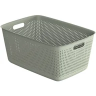 Pudła i pojemniki do przechowywania - Pojemnik Openstore 45 l 58 x 26.5 x 39.5 cm zielony Spaceo - miniaturka - grafika 1