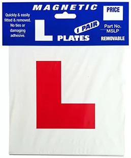 Zdejmowane magnetyczne płytki L para szybko i łatwo - Akcesoria motoryzacyjne - miniaturka - grafika 1