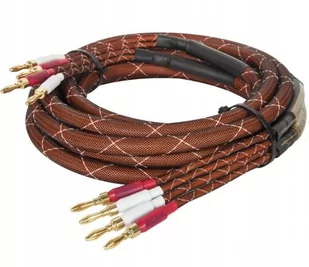 Kruger&Matz Kabel głośnikowy 3.0m (wtyki banan) LEC-KM0335 - Kable - miniaturka - grafika 1