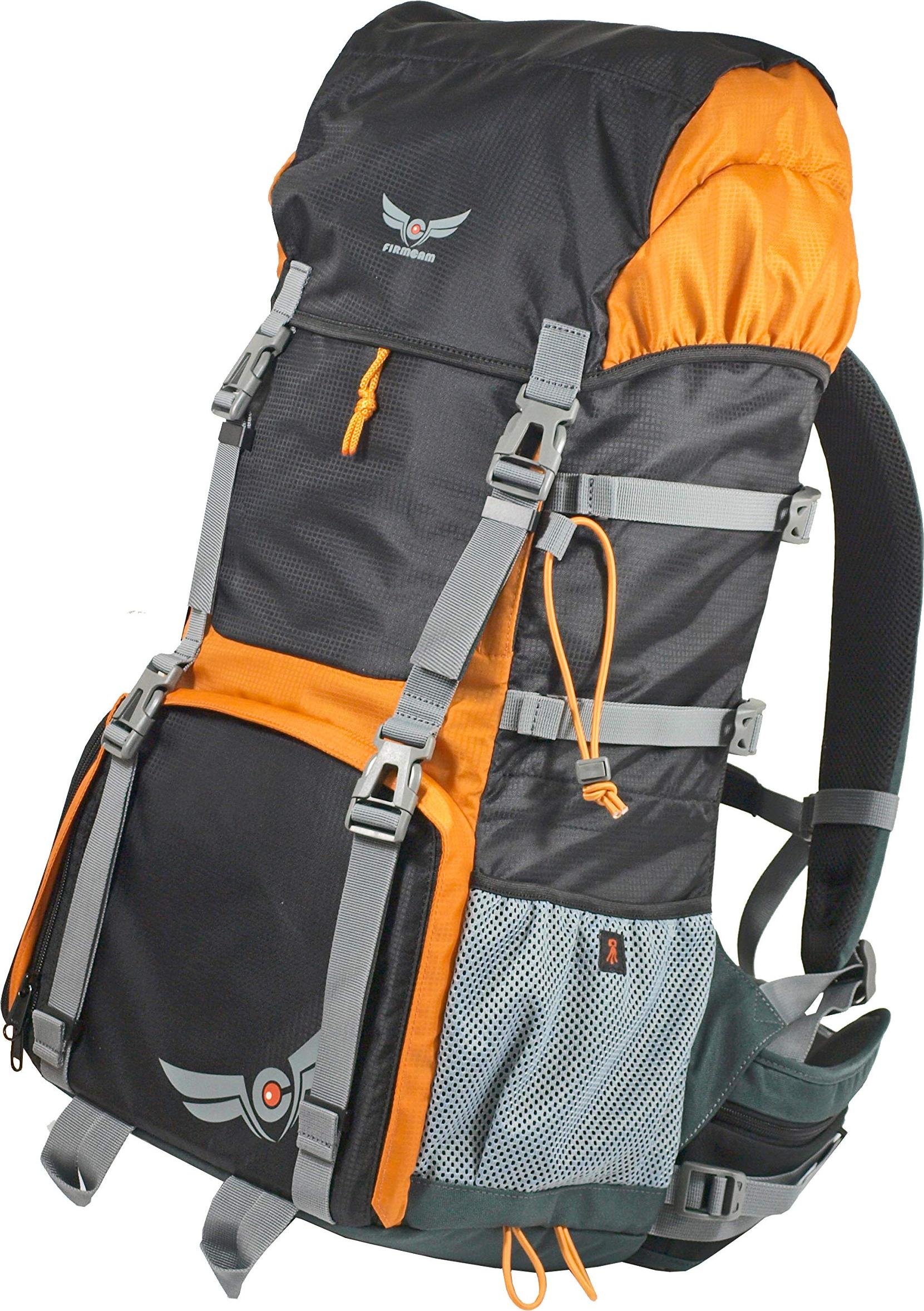 Plecak trekkingowy 50L fotograficzny DSLR KOMPAR wodoodporny czarny