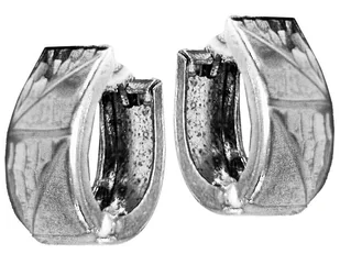 Srebrne kolczyki 925 szerokie kółka błyszczące kółeczka na prezent - Kolczyki - miniaturka - grafika 1