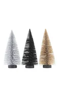Ozdoby bożonarodzeniowe - Komplet Choinek Dekoracyjnych, 3 Szt., House Doctor - miniaturka - grafika 1