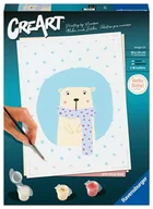 Zabawki kreatywne - CreArt : Miś polarny - miniaturka - grafika 1