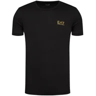 Koszulki męskie - Emporio Armani t-shirt koszulka męska czarna 8NPT51 PJM9Z M - miniaturka - grafika 1