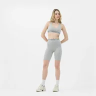 Spodnie sportowe damskie - Damskie kolarki treningowe CALVIN KLEIN WOMEN 00GWS3L705 - szare - Calvin Klein - miniaturka - grafika 1