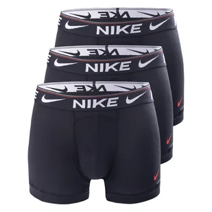 Męskie Bokserki NIKE TRUNK 3PK 0000KE1256KP3 – Czarny - Majtki męskie - miniaturka - grafika 1