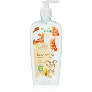 Bohemia Gifts & Cosmetics Bohemia Herbs Honey & Goat Milk mydło w płynie 300 ml - Mydła - miniaturka - grafika 1